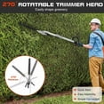 thumbnail image 3 of Seipouy Powerful 52cc 5 in 1 Multi Functional Trimming Tools,Gas Hedge Trimmer,String Trimmer, Weed Eater, Pole Chainsaw with Extension Pole and Brush Cutter, 3 of 10