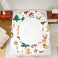 thumbnail image 5 of Castle Fairy 4-Piece Gingerbread Deer King Sheets, 5 of 7