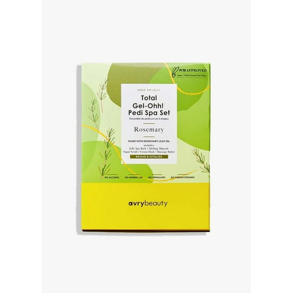 Avry Beauty Gel-Ohh Pedicure 5 Steps - Rosemary - Case of 50