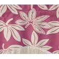 thumbnail image 4 of Violet Linen Cordova Collection Decorative Vintage Design Window Valance, 60" x 15", Purple, 4 of 6