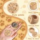 thumbnail image 3 of Caja de recuerdo para pelo de mascota, de madera, para cenizas de perro y gato, con grabado de pata, regalo de condolencia por pérdida., 3 of 9