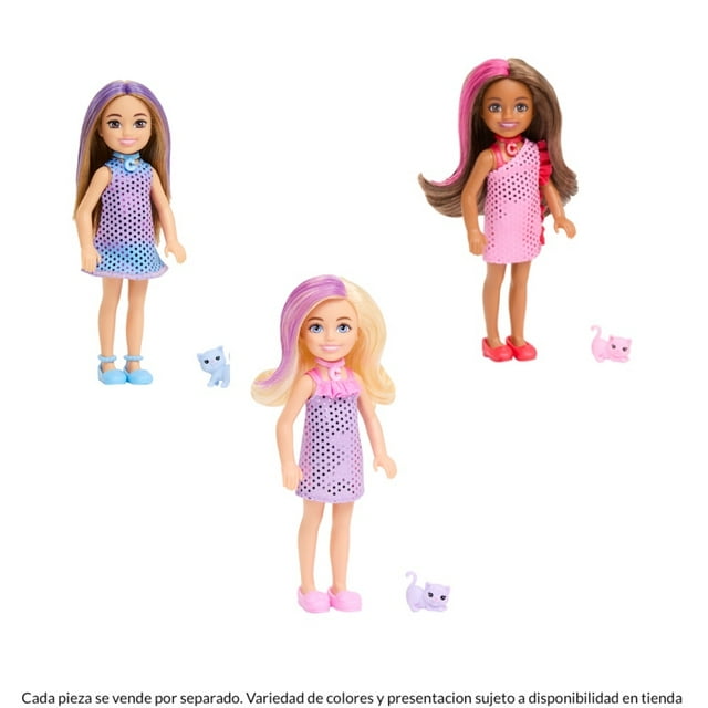Muñeca Mattel Barbie Chelsea Fiesta Glamour Sorpresa