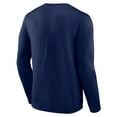 thumbnail image 3 of Men's Navy Minnesota Timberwolves Victory Arch Team Long Sleeve T-Shirt, 3 of 3