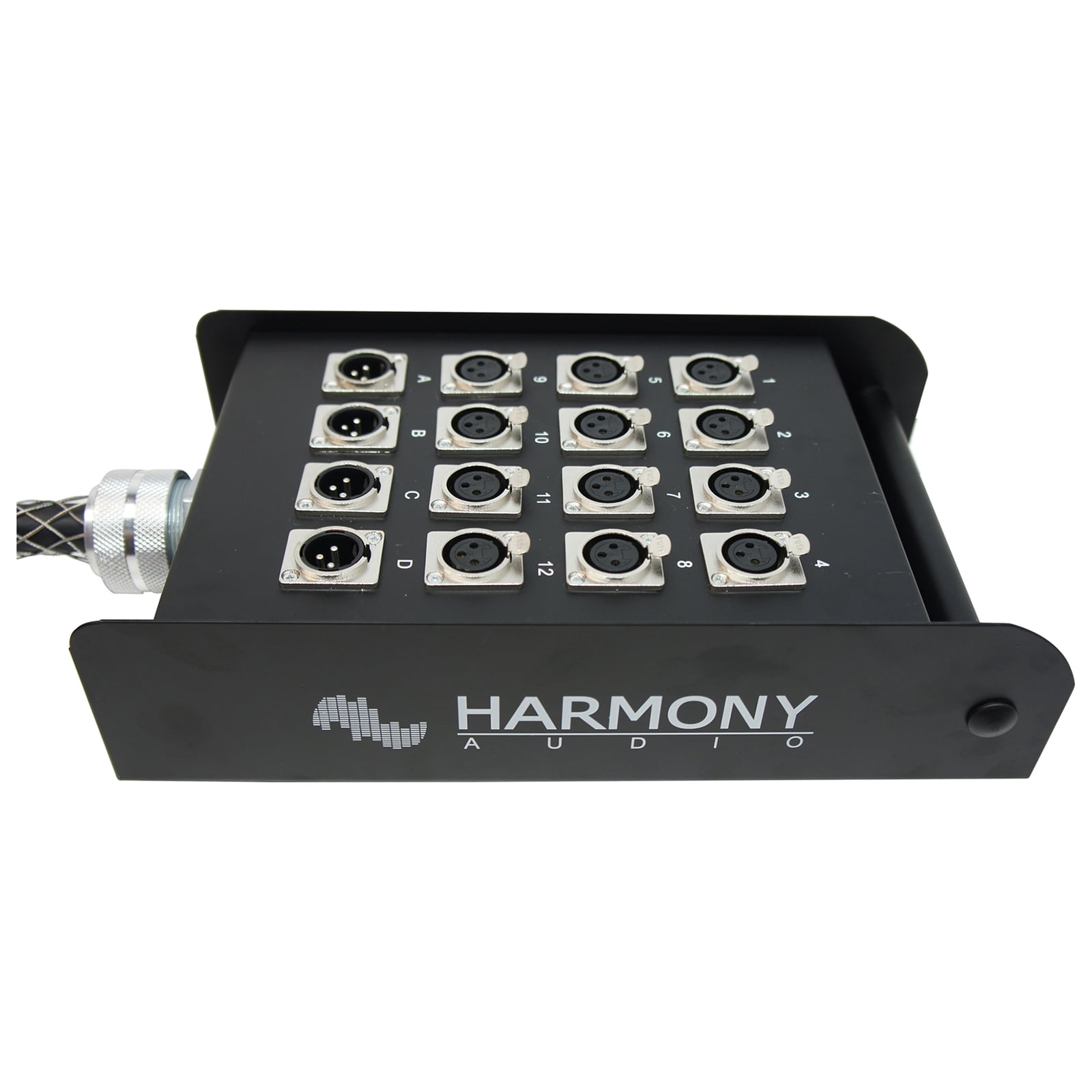 Harmony Audio HA-SB16100 XLR Snake Cable 16 Channel 100 Feet (12 Send 4 Returns)