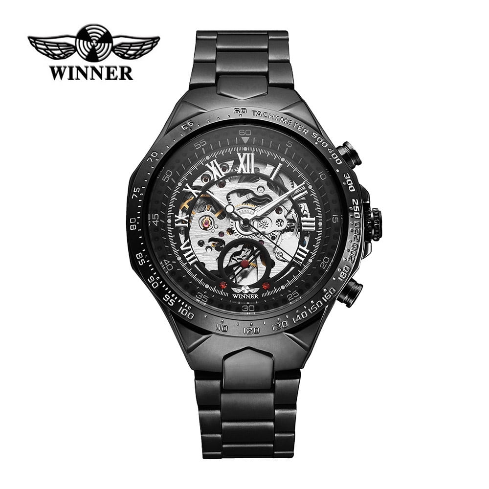 winner men's automatic mechanical watch