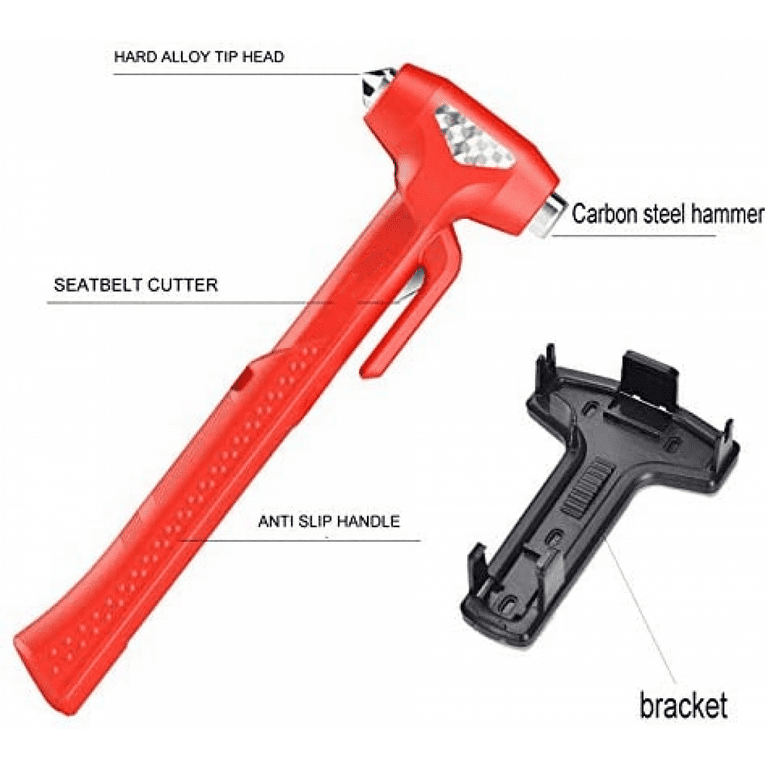 Car Window Breaker,Safety Hammer Window Breaker Car Emergency Escape Tool  Life Saving Rescue Tool Highly Recommended 