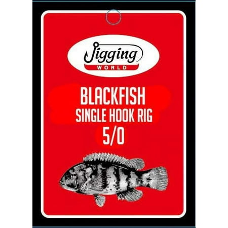 UPC: 6486378849542 | Jigging World 5/0 Blackfish Single Rig