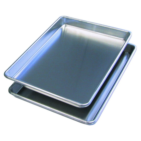 Set of 2 Commercial Quarter Size Sheet Pans