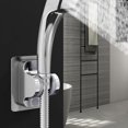thumbnail image 2 of Juego de 2 soportes de ducha de pared (plateado), 2 of 5