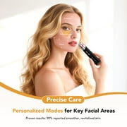 Facial and Neck Beauty Device, Skin Care Face Massager,Multifunctional 3 in 1 Light Therapy Face Sculpting Tool with Vibration, Thermal, Microcurrent for Skin Care Routine at Home