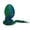Green blue, variant on 1set 8.5CM Shell + 30CM Snake 3D Printed Snake European-style Ornaments, Popular Creative Figurines, Multi-color Articulated Movable Snake Gifts