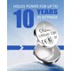 thumbnail image 3 of Pilas tipo moneda Philips CR2025 de litio de 3 V, paquete de 20 unidades, 10 años, 3 of 8