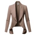 thumbnail image 1 of FashionOutfit Women's Casual Work Office Open Front Style Long Sleeves Blazer Jacket - Made in USA, 1 of 1