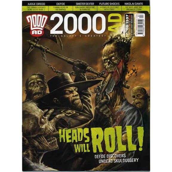 2000 A.D. #1597 VF ; Fleetway Quality Comic Book