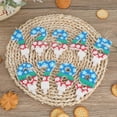 thumbnail image 3 of Tropical Cartoon Birthday Number Candle, Cartoon Flower Summer Blue and Red Candle Topper Fun & Colorful Cake Topper for Hawaiian Party Decorations Perfect for Kids‘ Birthday Cake (5), 3 of 7