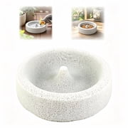 Clearance! 1PC Pumice Stone Bird Food Feeders for Outdoors, Parakeet Finch Feeders for Outside, Bird Water Bowl, Pumice Stone Feeder for Birds 5"X1"
