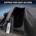 thumbnail image 6 of Unique Bargains Car Cover for Opel Grandland X 2017-2024 210D-PU Outdoor Full Car Cover All Weather Waterproof Windproof Sun Protection with Driver Door Zipper Black, 6 of 6