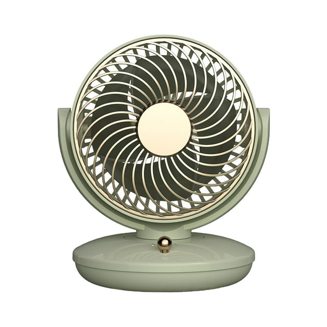 EGNMCR Ventilateur Ventilateur de Circulation pour Toute la Pièce avec 3 Vitesses - Angle Réglable Ventilateur de Bureau - Idéal pour la Maison - le Bureau - le Dortoir Petit Ventilateur