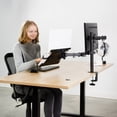 thumbnail image 2 of VIVO Universal Adjustable 10" to 15.6" Single Laptop Mount Holder, Notebook Tray, 2 of 8