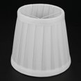 thumbnail image 2 of Soporte de cubierta de cama para mesa de escritorio con pantalla de tela vintage, candelabro blanco, 2 of 5