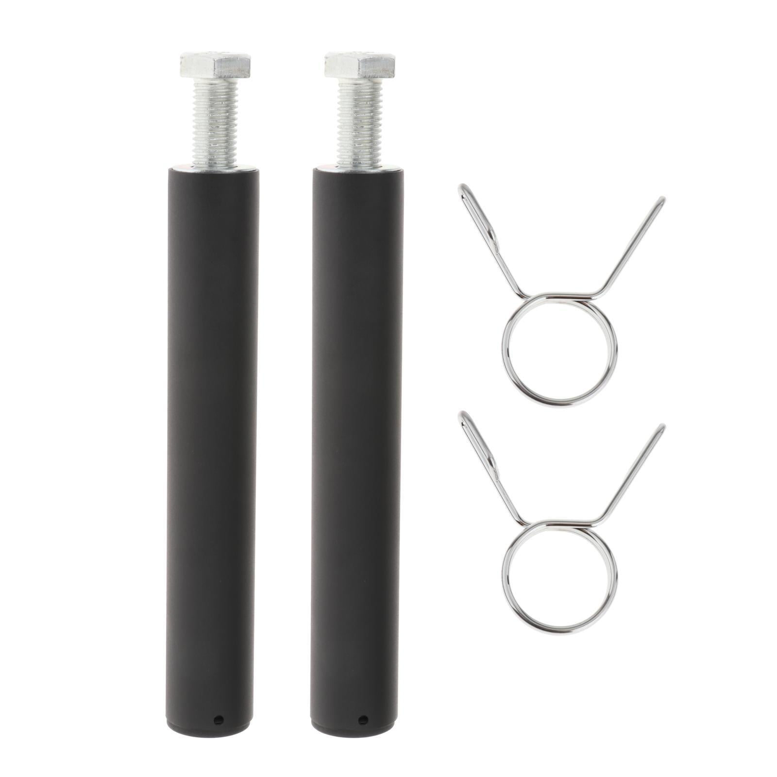 DimyFew 2 Pieces Weight Plates Holder Weight Plates Rack Steel Multifunction with Screws