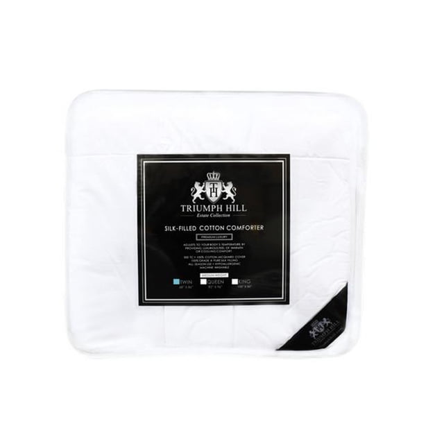 Triumph Hill Couette de Lit en Soie Lourde - Standard - Twin