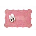 thumbnail image 3 of Rectangle Rug Natural Jute Rug Hand Braided Beige and Pink Color Rounding Line Area Rug, 3 of 5