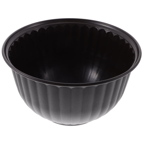 ifundom Vintage Black Plastic Flower Pot, 10.5 Inch Decorative Planter for Indoor and Outdoor Garden Use, and Lightweight