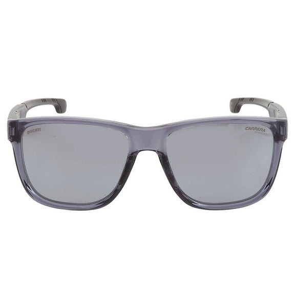 Carrera Grey Miror Square Men's Sunglasses CARRERA DUCATI 003/S 0R6S/T4 57