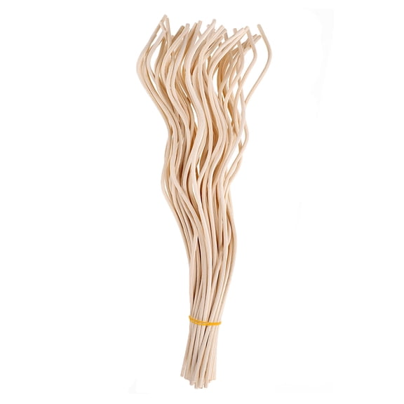 Uxcell 28CM/11Inch Rattan Reed Diffuser Stick, 50 Pcs Rattan Aroma Fragrance Refill Sticks Replacement, Wood