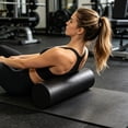 thumbnail image 6 of KKOUHVY Foam Roller, 18in Hardened Solid Black Foam Roller for for Exercise Massage Yoga Pilates Post Workout Muscle Recovery （M）, 6 of 7