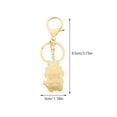 thumbnail image 4 of 1 Set of Adorable Dragon Keychain Bag Purse Hanging Pendant Dragon Keychain Ornament, 4 of 6