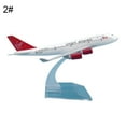 thumbnail image 2 of Flmtop Modèle d'Avion en Métal Moulé 1/400 16cm A330 avec Base Jouet Éducatif pour Enfants Cadeau, 2 of 10