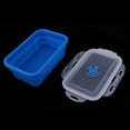 thumbnail image 4 of 1 Pedazo Tazón de Silicona para Excursión Picnic 350ML azul shamjiam Tazón plegable de silicona, 4 of 9