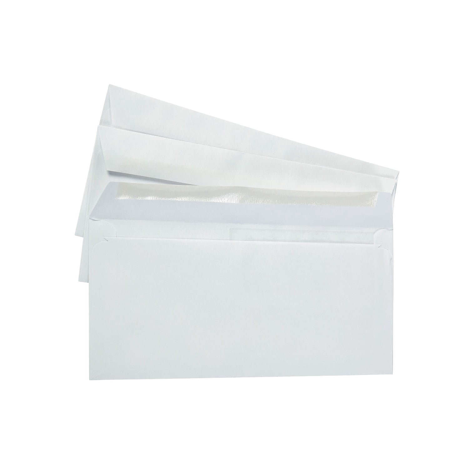 MyOfficeInnovations Gummed Double-Window 4 3/16" x 9" Envelopes for Laser Forms We 1000/Bx 381911