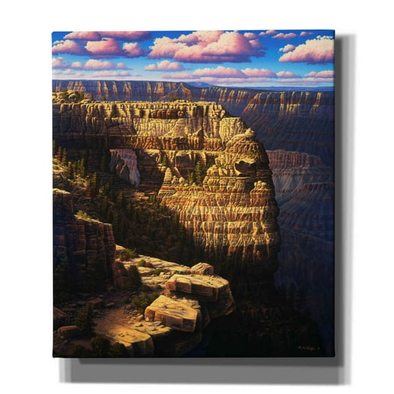 Epic Graffiti 'Heaven And Earth' by R. Hed, Canvas Wall Art, 26"x30"