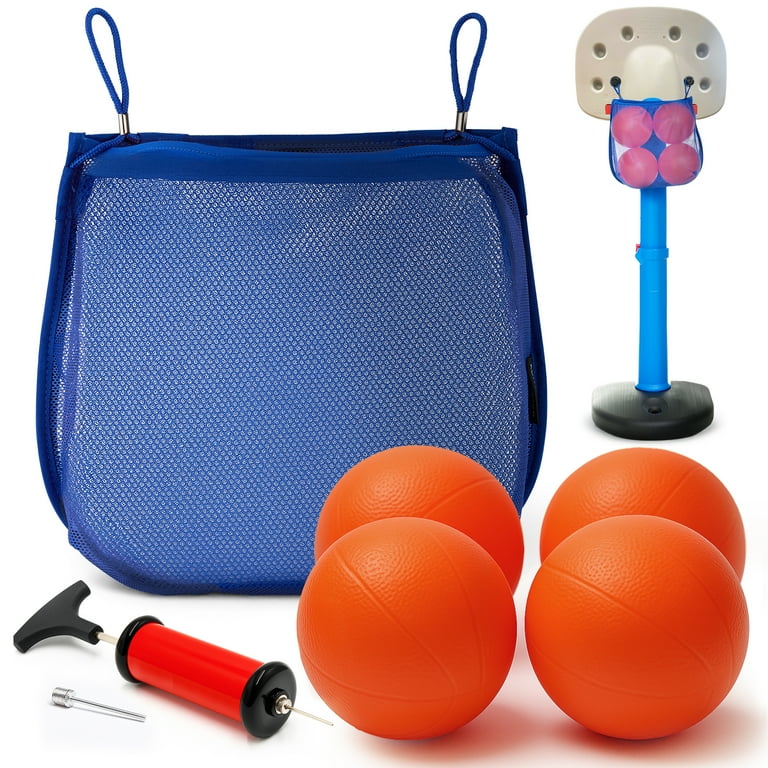 Galvanox Mini Rubber Basketballs with Pump (7