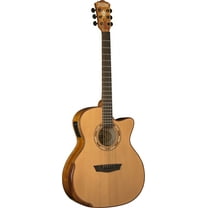 Washburn 6 String Acoustic-Electric Guitar, Natural (WCG66SCE-O)