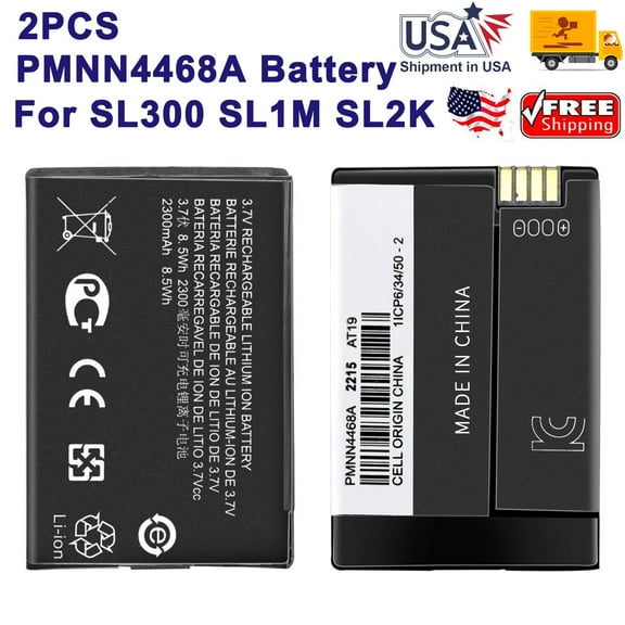 2PCS PMNN4468A Battery for Motorola SL300 SL1M SL2K Radio Replacement Li-ion Battery