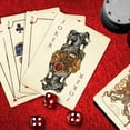 thumbnail image 4 of Hungry Minds The Game Playing Cards Themed - Baraja de 54 cartas de póquer profesionales - Baraja estándar coleccionable - Juego de cartas vintage, 4 of 5