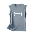 thumbnail image 4 of Boovnll Débardeurs pour Femmes, T-Shirt Sans Manches à Col Rond Imprimé Mode pour Femmes, Débardeur pour Femmes, 4 of 4