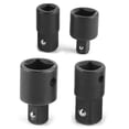 thumbnail image 1 of Drive Socket Reducer, -Vanadium Steel Anti-rust Anti-corrosion Wrench Adapter, For Car Motorcycle Black,Electroplating, 1 of 8