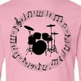 thumbnail image 4 of Inktastic Drummer Percussionist Music Long Sleeve Youth T-Shirt, 4 of 5