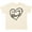Natural, variant on Inktastic I Love My Uncle in Black Chalk Heart Boys or Girls Toddler T-Shirt