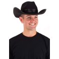 thumbnail image 1 of elope Black Cowboy Costume Hat for Adults and Kids Standard, 1 of 4