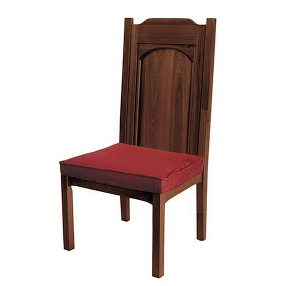 Christian Brands Church Supply YC987 Abbey Side Chair - Walnut