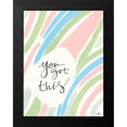 thumbnail image 2 of Mingo, Jessica 15x18 Black Modern Framed Museum Art Print Titled - You Got This, 2 of 5