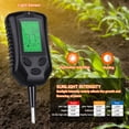 thumbnail image 3 of Multifunctional High Accurancy Soil PH Tester Soil Moisture/PH/Temperature Sunlight Intensity Testers Garden Planting Soil Detector, 3 of 8