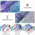 thumbnail image 5 of Coolnut Colorful Bubbles Plush Pillowcase, Luxury Soft King Pillow Case for Hair and Skin, Standard Size Pillow Covers with Zipper Closure, 21x54in #82 Home Decor Gifts, 5 of 7