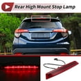 thumbnail image 3 of Luz de freno LED de tercera Unique Bargains para Honda HR-V Vezel 2014-2022 No.34270T7AH01/34270-T7A-H01 Luz de freno de montaje alto trasera de nivel alto central roja, 3 of 7